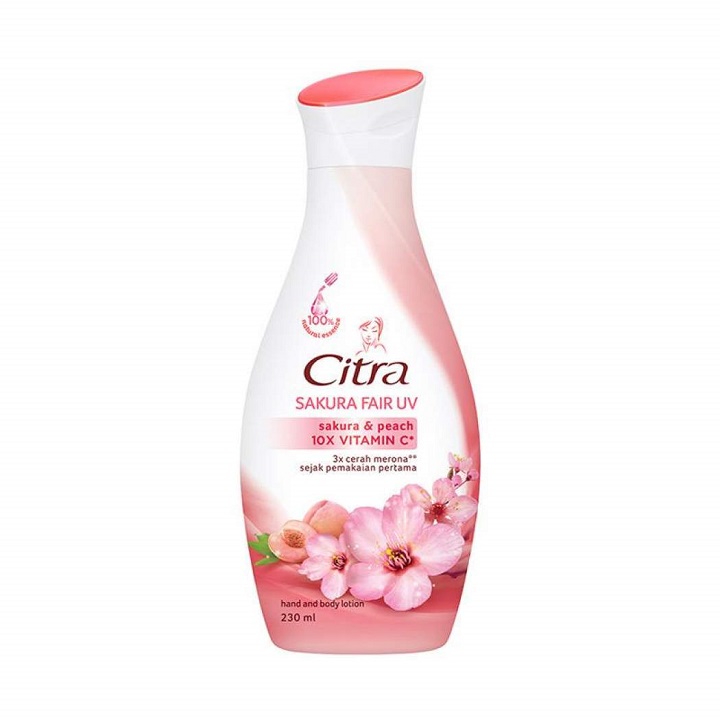 Hand Body Citra Sakura Fair UV 2