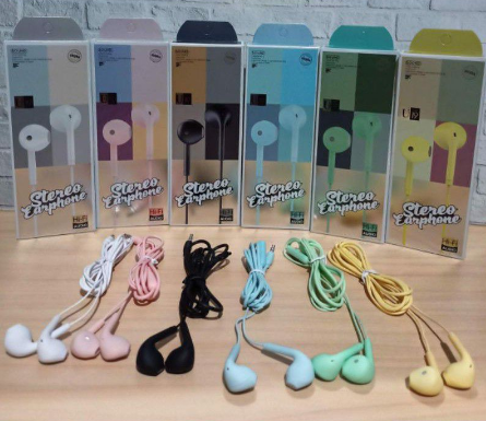 Handsfree Macaron U19 Mate Colour Extra Bass