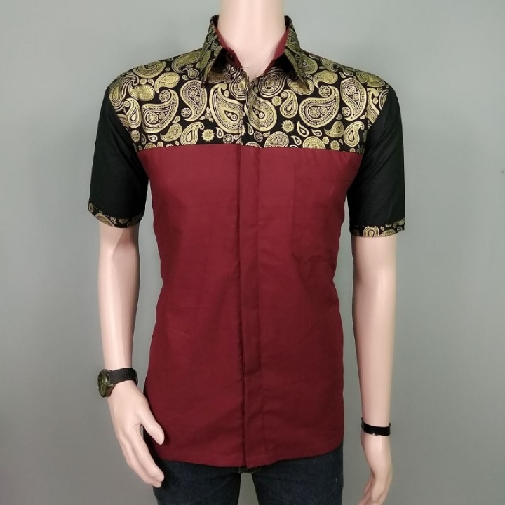 Hem Batik Kombinasi 4