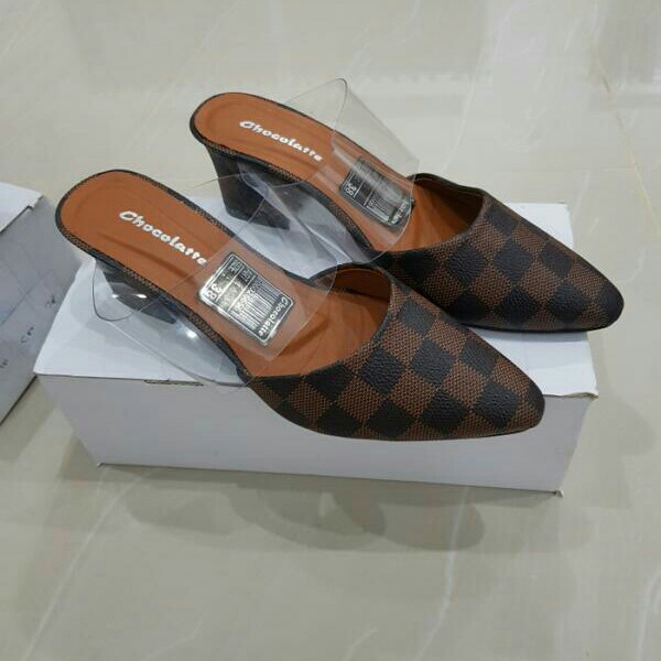 High Heels IM03 Coklat 2