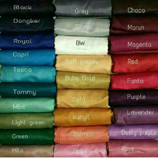 Hijab Satin Silk 2