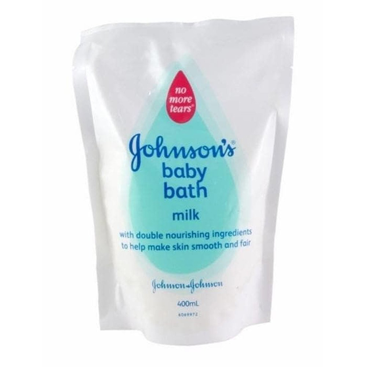 JOHNSONS BABY BATH MILK RICE 400 ML 2