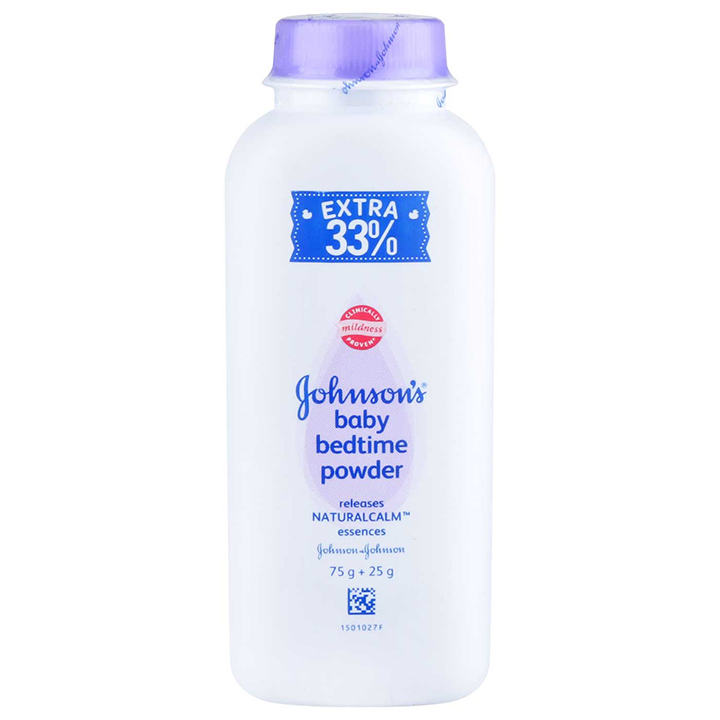 JOHNSONS BEDTIME BABY POWDER 100GR 2