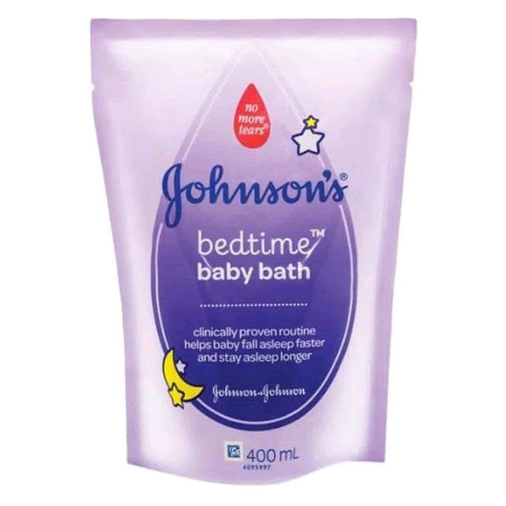 JOHNSONS BEDTIME BABY BATH 400 ML 2