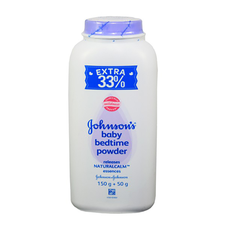 JOHNSONS BEDTIME BABY POWDER 150+50GR 2