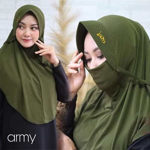 Jilbab Masker Jersey 2