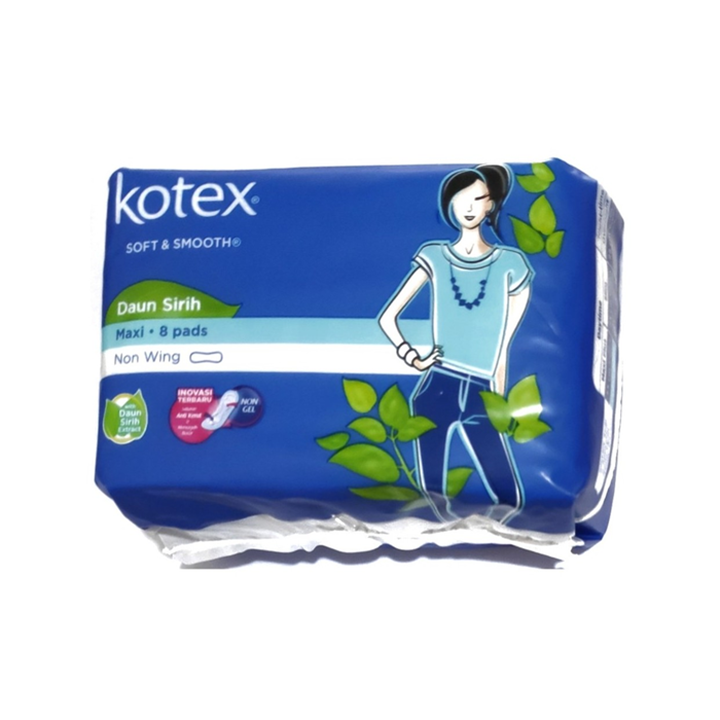 KOTEX DAUN SIRIH NON WING 8 PADS  2