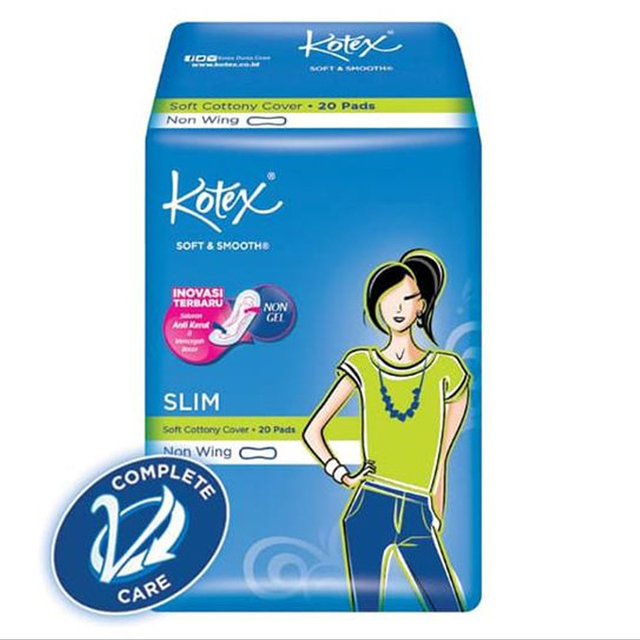 KOTEX SLIM NON WING ISI 20 2