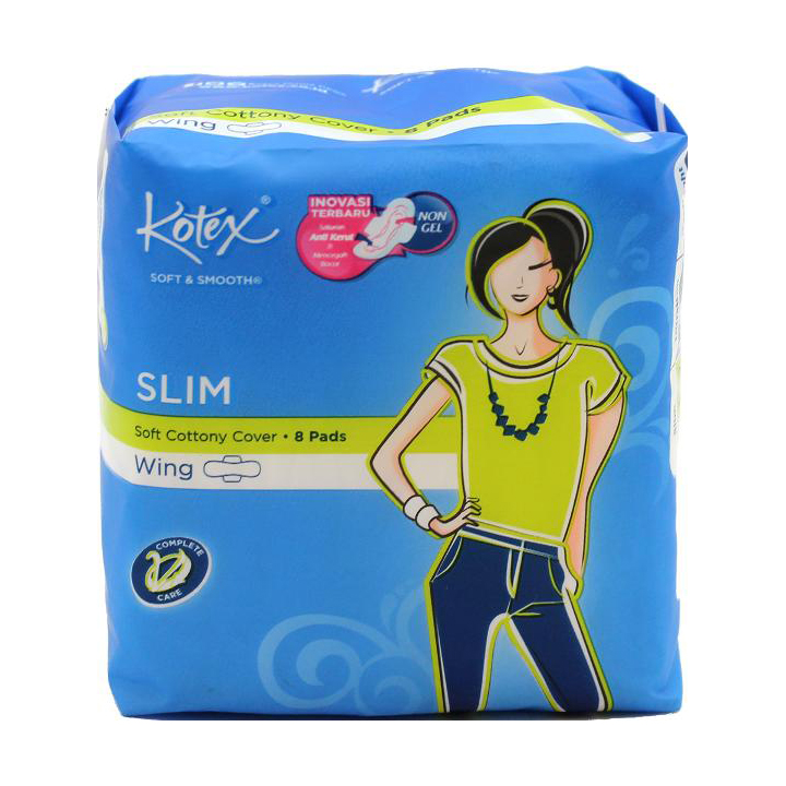 KOTEX SLIM WING 8 PADS  2