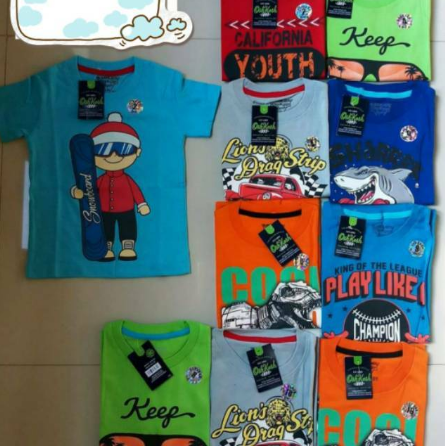 Kaos Oshkosh B'gosh Boy Cowok Bayi Anak