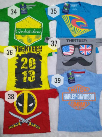 Kaos Oshkosh B'gosh Boy Cowok Bayi Anak 2