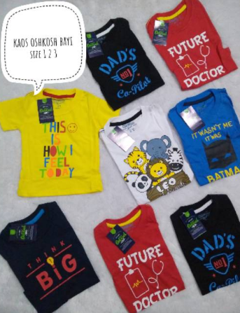 Kaos Oshkosh Bayi Cowok