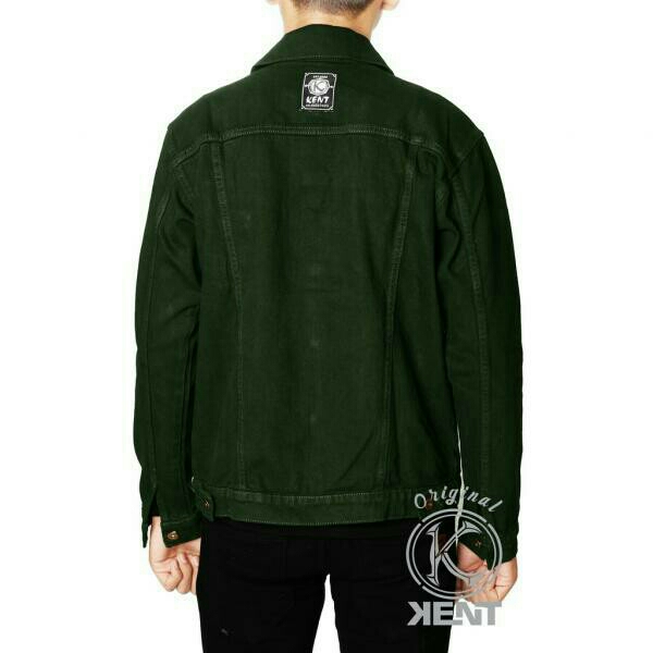 Kent Jaket Jeans Green Original 2