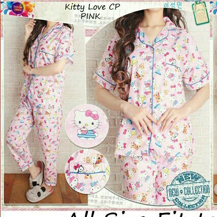 Kitty Love Pajamas CP 3