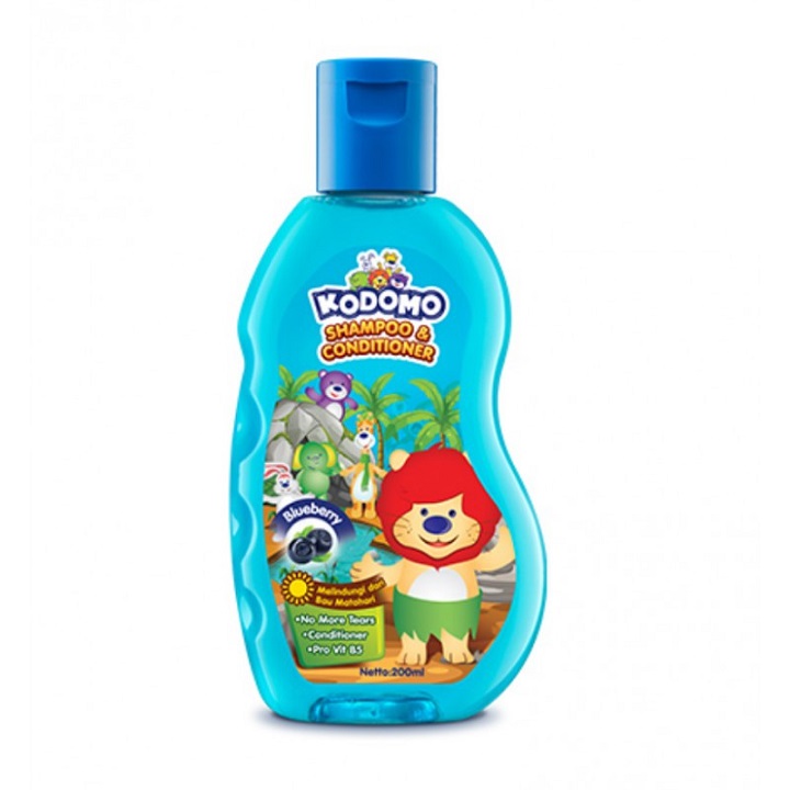 Kodomo Shampoo & Conditioner Bluberry 2