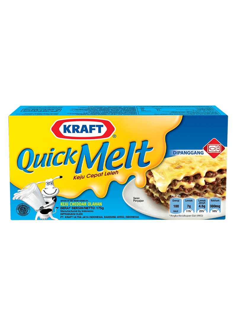 Kraft Cheese Quick Melt 175G
