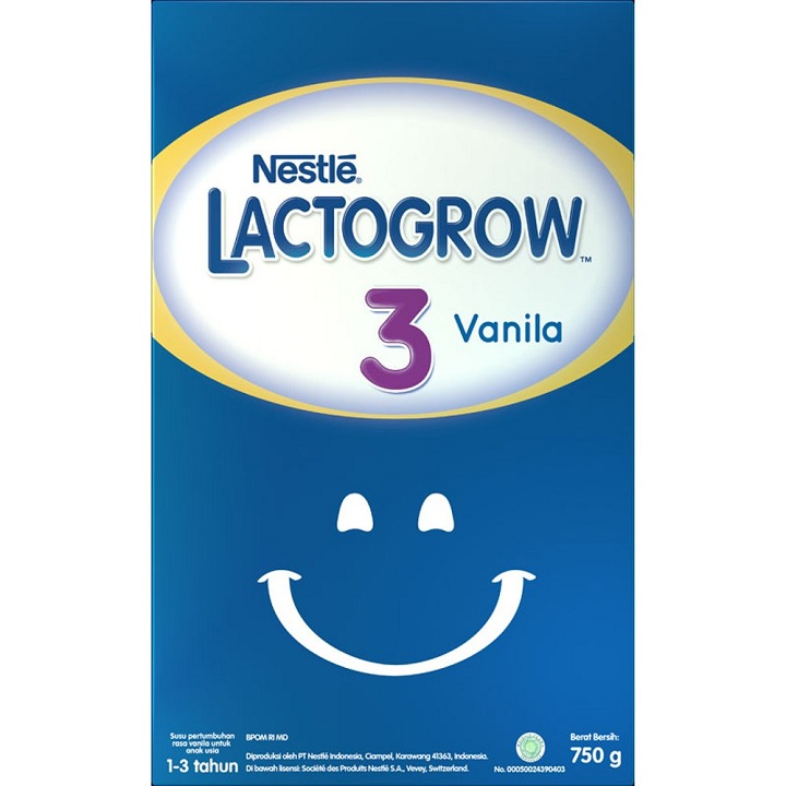 LACTOGROW 3 VANILA 750gr 2