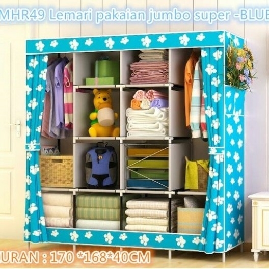 LEMARI PAKAIAN MOTIF JUMBO 3