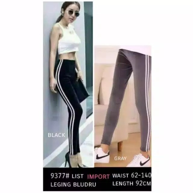 Legging Bludru Import  2