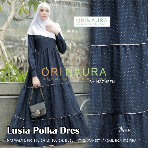 Lusia Polka Dress 2