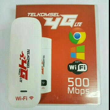 MODEM WIFI 4G LTE TELKOMSEL 300Mbps Unlock Semua Kartu GSM 4