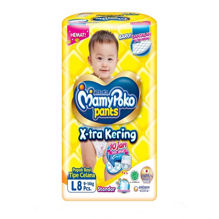 Mamy Poko Pants uk L 8 pcs 2