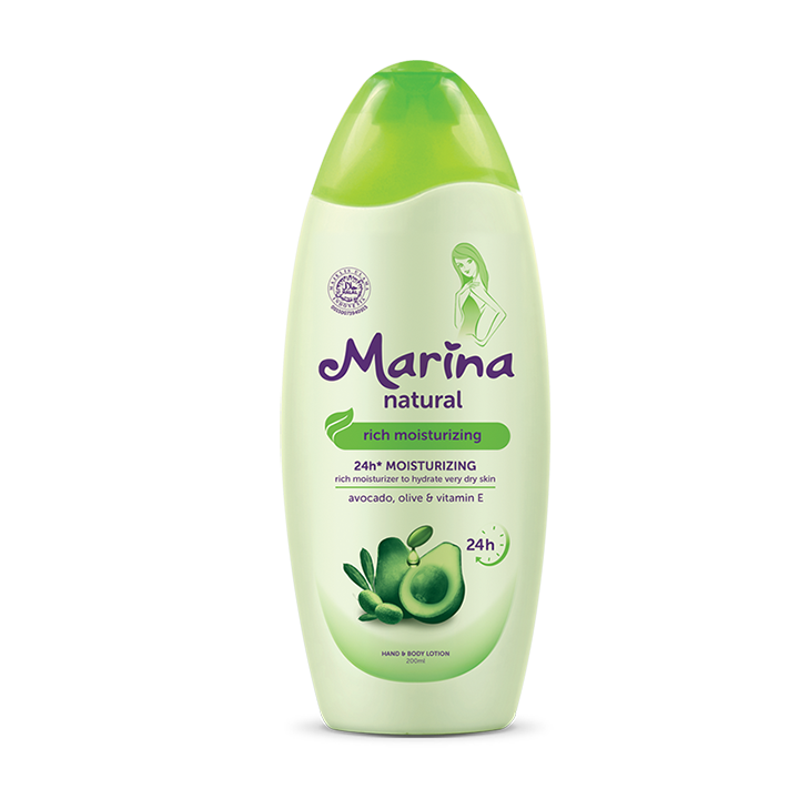 Marina NATURAL RICH MOISTURIZING 200ML 2