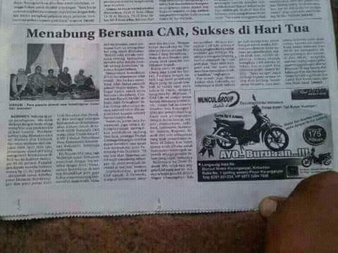 Menabng Bersama CAR Sukses di Hari Tua 2