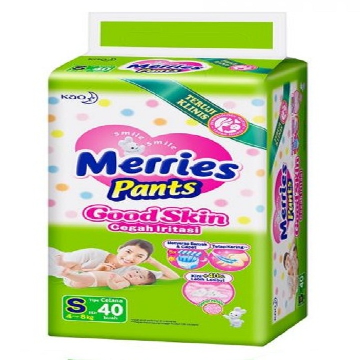 Merries Pants Good Skin S 40 pcs 2