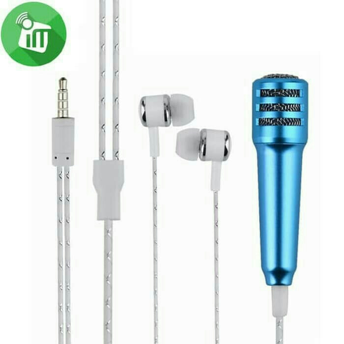 Microphone Mini dan Handsfree untuk smule 2