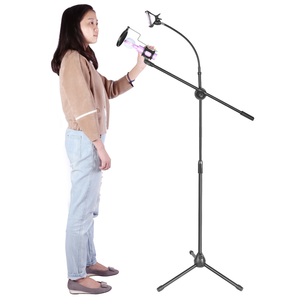 Microphone & Smartphone Stand Holder 360 Degree MS-70B