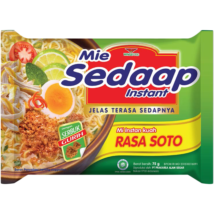 Mie Sedaap Soto Ayam 75GR 2