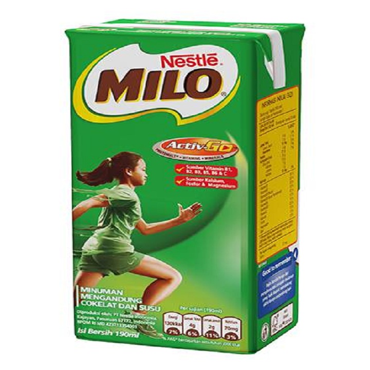 Milo ActivGo Kemasan 190ml 2