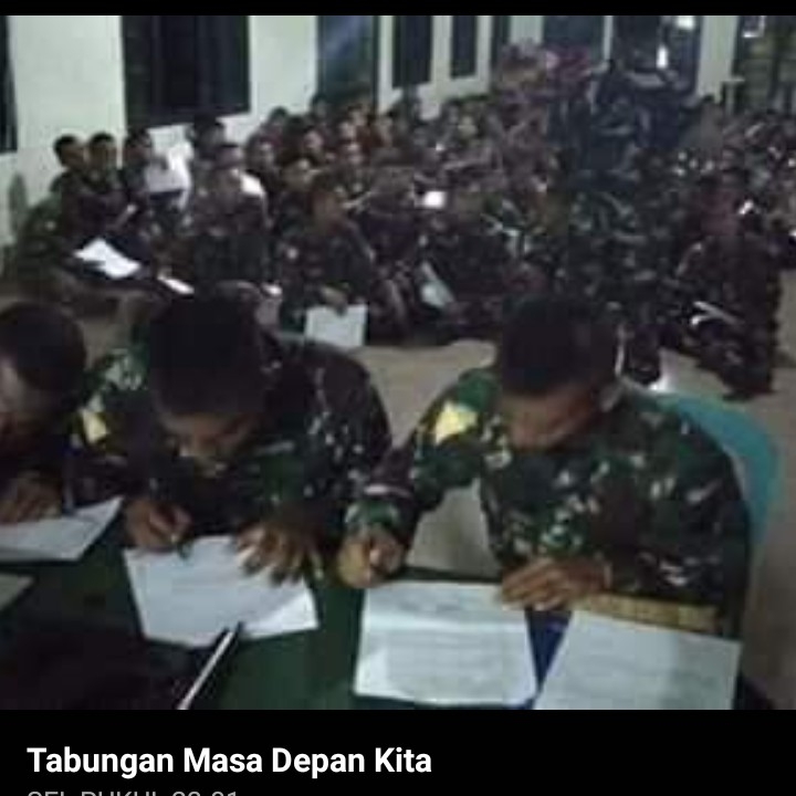 Minat Anggota TNI Mendaftar 2