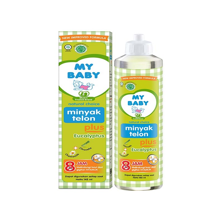 My Baby Minyak Telon Plus 145ml 2