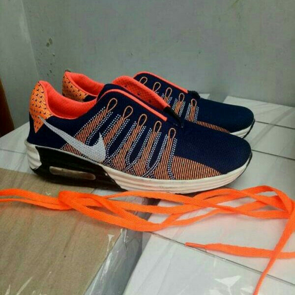 NIKE AZUMA BIRU ORANGE 2