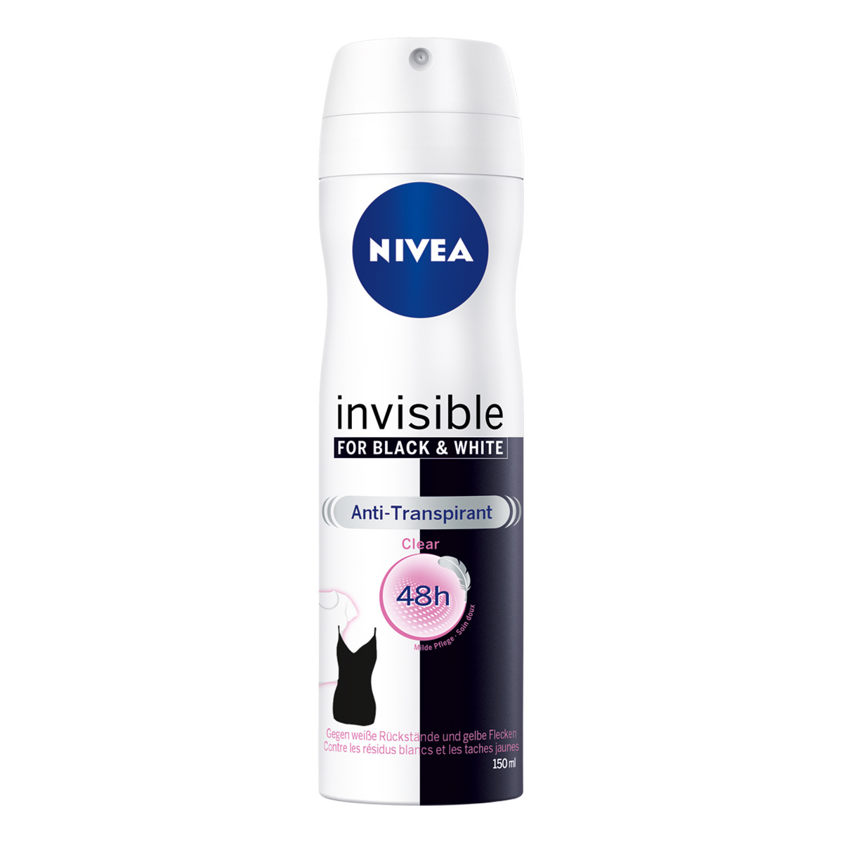 NIVEA DEODORANT SPRAY INVISIBLE 150 ML 2