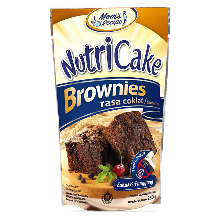 NUTRICAKE BROWNIES COKLAT  230GR 2