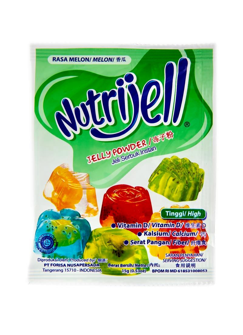 Nutrijell Konnyaku Jelly Powder Melon 15G Pck