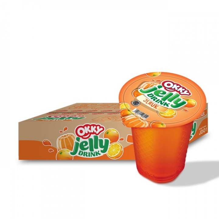 Okky Jelly Drink Jeruk 150ml Dus 2