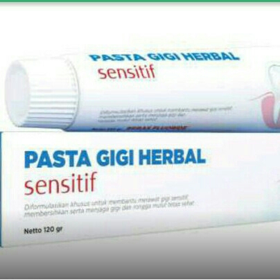 PASTA GIGI HERBAL SENSITIF 2