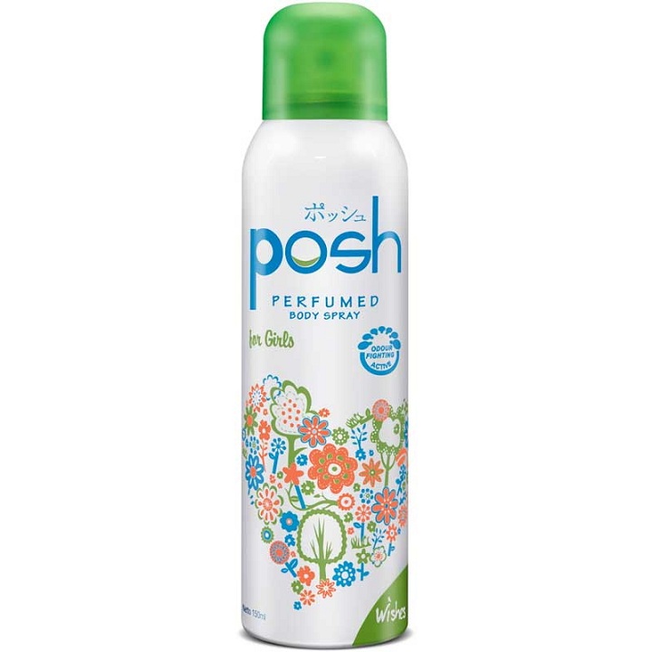 POSH PERFUMED BODY SPRAY WISHES 150ML 2