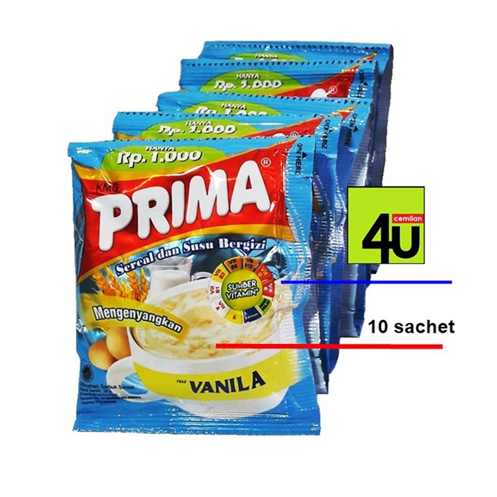 PRIMA SEREAL RASA VANILLA 10X29GR 2