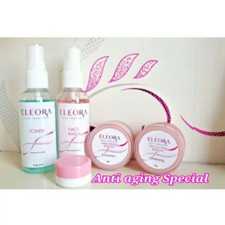 Paket Cream Eleora Diamond Anti Aging Penghilang Keriput Dan Penuaan 4