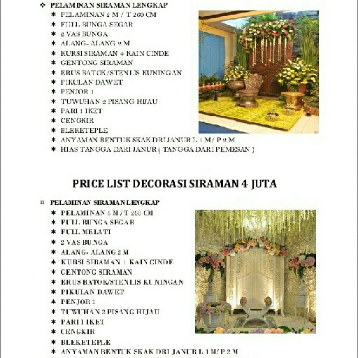 Paket wedding 3