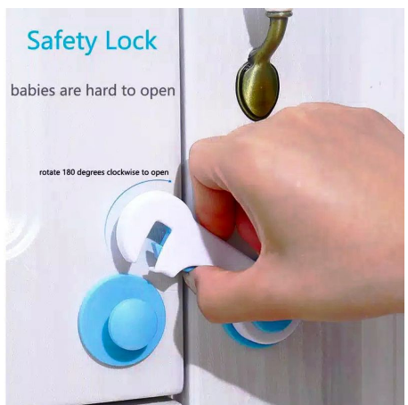 Pengaman Laci Lemari Pintu Kulkas Baby Safety Lock Band