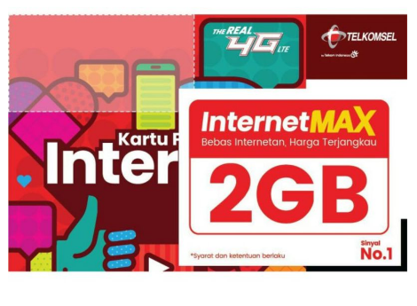 Perdana Telkomsel Internet Max 2GB