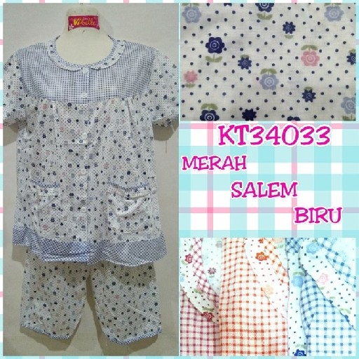 Piyama Kancing Baby Doll 3