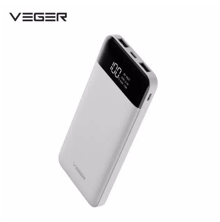 Powerbank VEGER ULTIMATE X101 LED 10000mah 2usb 2.1A