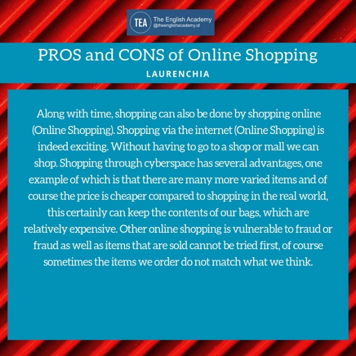 Pros and Cons of Online Shopping - Laurenchia 2